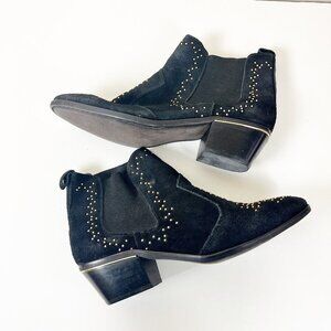 2/$30 Mr Cat Studded Suede Ankle Boots 39